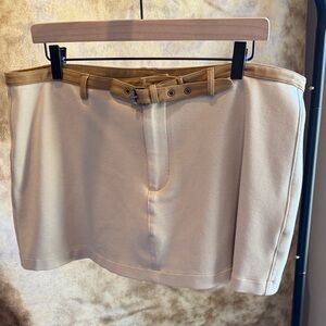 American Eagle Outfitters Beige Mini Skort